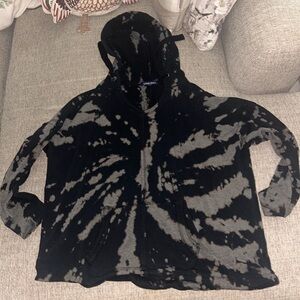 Ocean Drive Charcoal and Light Gray Hoodie